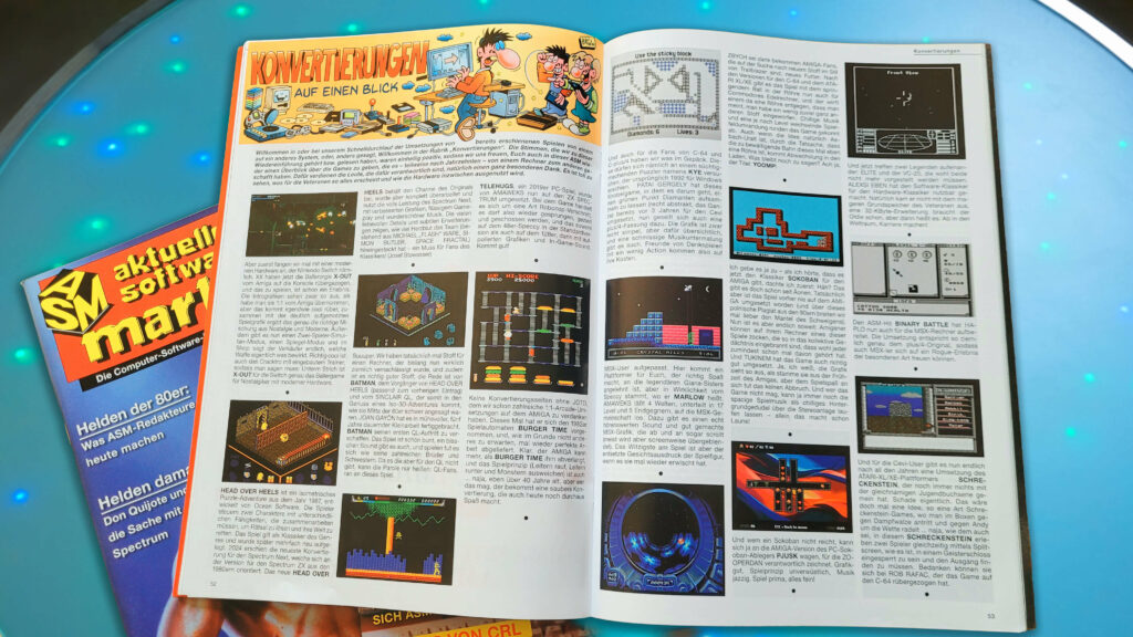 ASM Magazin 25, Konvertierungen